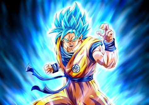 Download Super Saiyan Blue Goku Anime Dragon Ball Super HD Wallpaper by ...