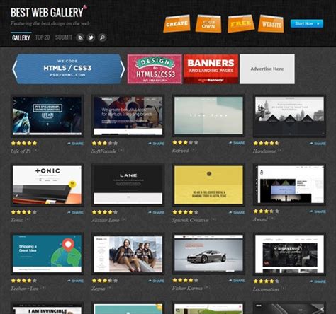 30+ Web Design Gallery Websites – Looking For Inspiration? - iDevie