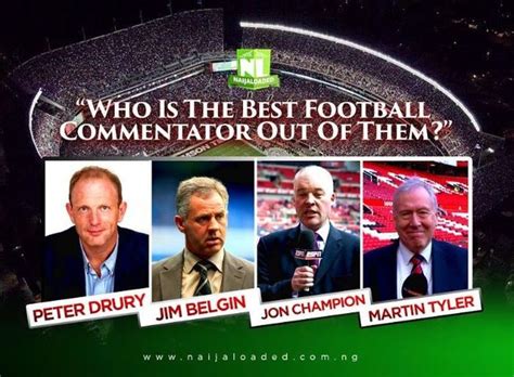 PICK ONE! Who Is The Best Football Commentator Out Of This List? (See ...