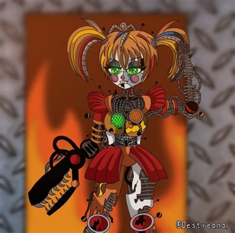 Scrap Baby Fanart | Fan art, Fnaf, Horror