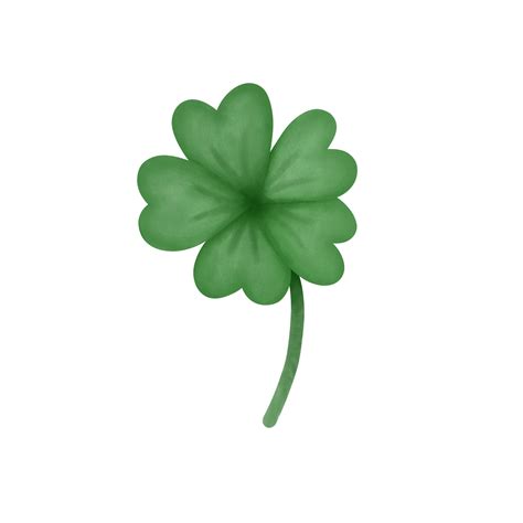 lucky 5 leaf clover 23364414 PNG