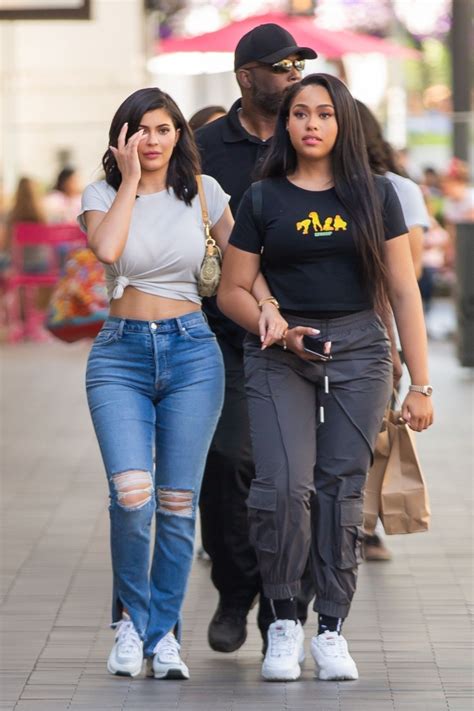 Kylie Jenner and Jordan Woods in Calabasas 06/08/2018 • CelebMafia