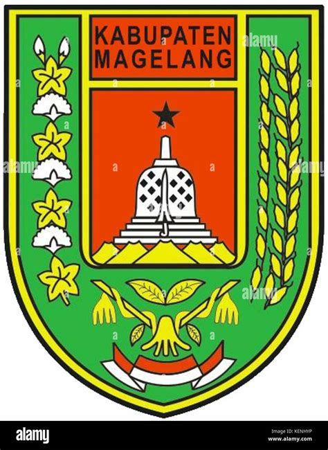 Lambang Kabupaten Magelang Stock Photo - Alamy