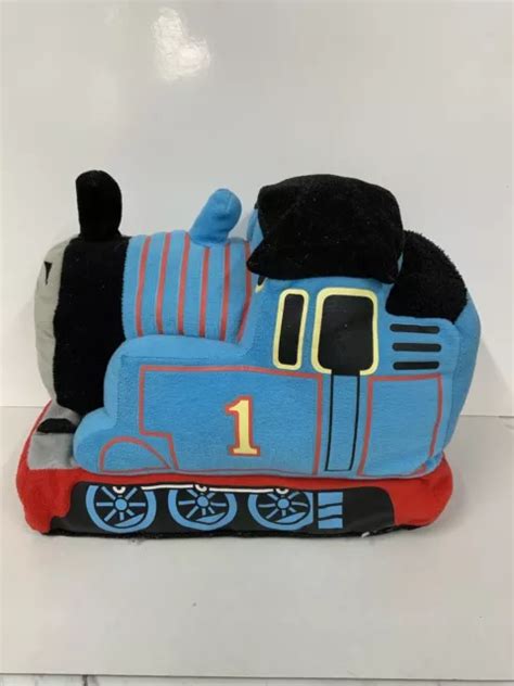 THOMAS THE TANK Engine Plush Soft Toy Large Blue Train 13” Long £19.99 ...