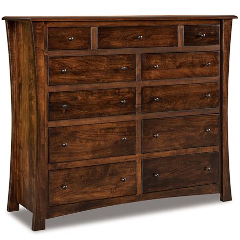 Matison Amish Double Chest of Drawers - Amish Dressers | Cabinfield