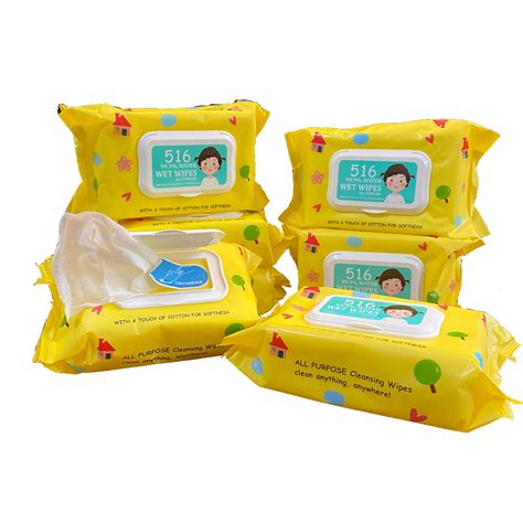 Pure Water Wet Wipes, Household Wipes (Low-irritating Wet Wipes ...