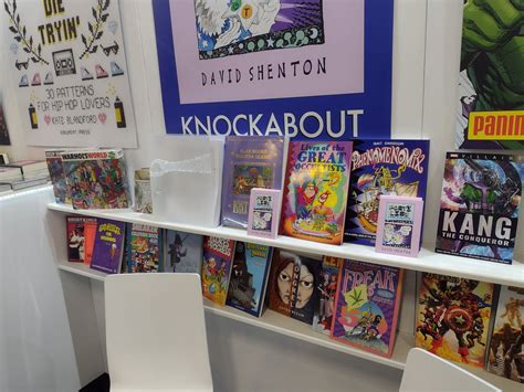 Finding Comics & Graphic Novels on Display at London Book Fair 2023