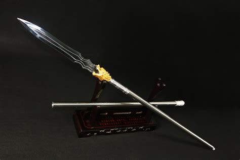 Dragon spear,High carbon steel,Kung fu– Chinese Sword store