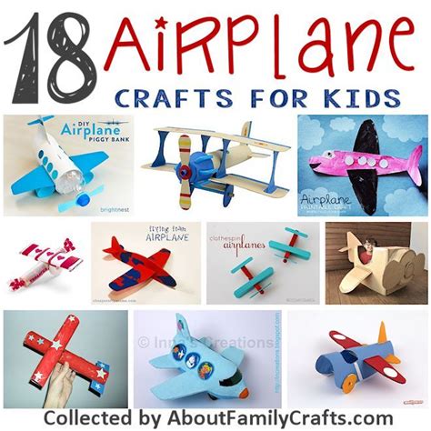 18 Airplane Crafts for Kids | About Family Crafts | Airplane crafts, Transportation crafts ...