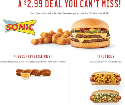 Sonic Drive-In Coupons 🛒 Shopping Deals & Promo Codes January 2020 🆓