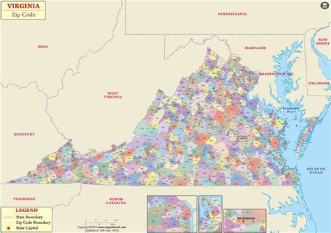 Suffolk Va Zip Code Map | US States Map