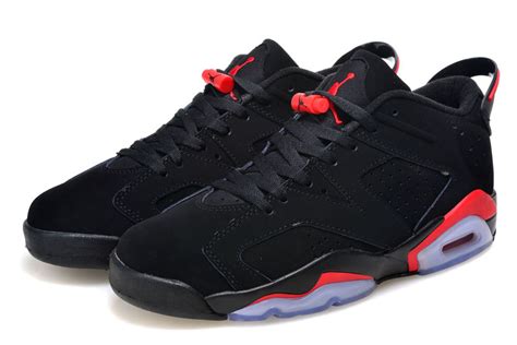 Air Jordan 6 Retro Low Black/Infrared 23-Black On Sale