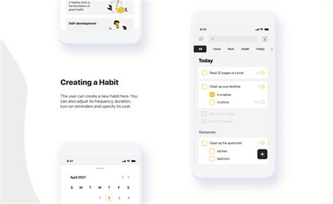 Habit Tracker App - UI/UX Design | Behance