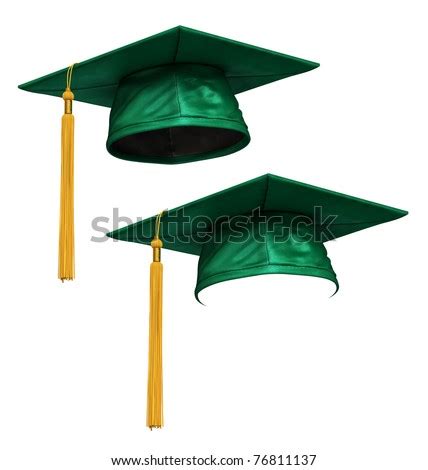 3d Render Green Graduation Cap Gold Stock Illustration 76811137 - Shutterstock