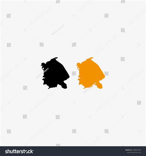 Map Pavlodar Region Kazakhstan Vector Illustration Stock Vector ...