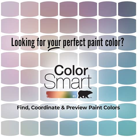 ColorSmart by BEHR® in 2021 | Paint color chart, Paint color visualizer, Perfect paint color