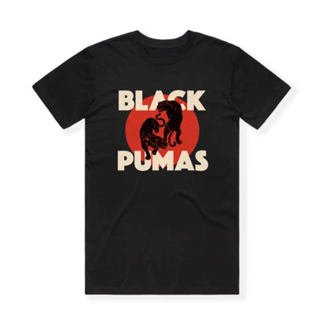 Black Pumas - Double Pumas Tee. Black Pumas.