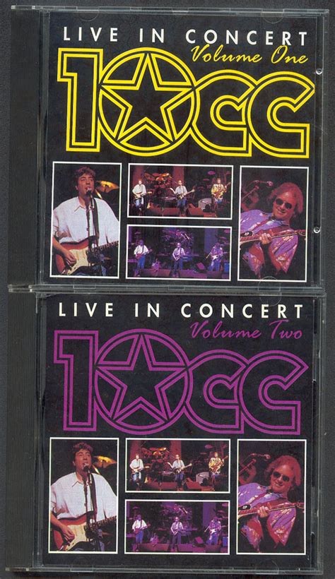 10cc - Live In Concert (CD) | Discogs