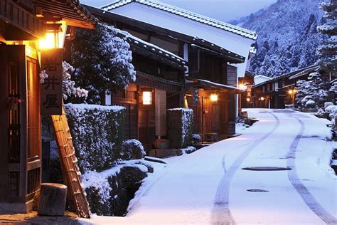 Winter in Japan, japan, japanese, snow, nature, scenery, street, winter ...