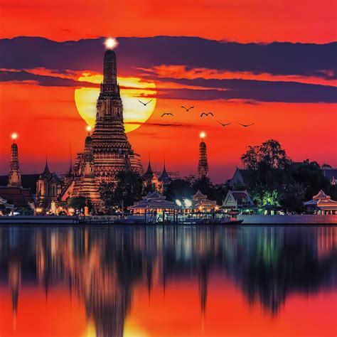 Bangkok Sunset | Posters, Art Prints, Wall Murals | +250 000 motifs