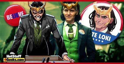 Who is President Loki? Meet VOTE LOKI Comic Series