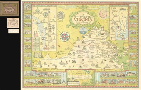 A Historical Map of Virginia.: Geographicus Rare Antique Maps