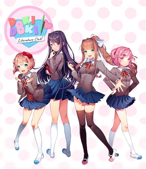 Doki Doki Literature Club by Satchely on DeviantArt