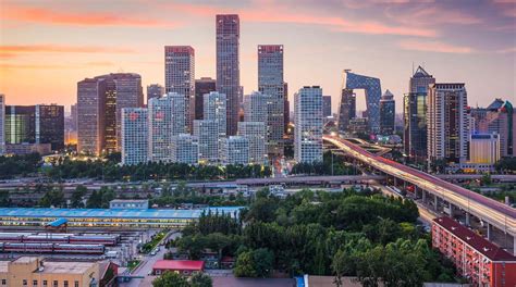 Panorama of Beijing with skyscrapers (China) - ePuzzle photo puzzle