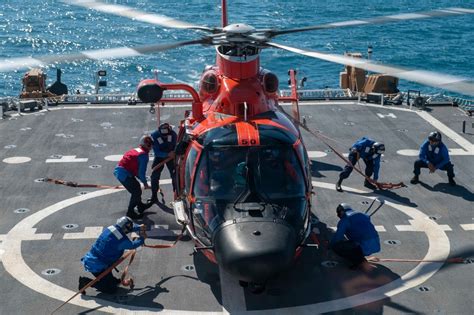 DVIDS - Images - USCGC Stone conducts flight operations with Coast ...