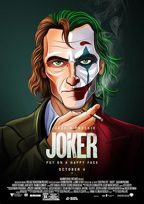 G-SUS ART JOKER ALTERNATIVE MOVIE POSTER V3 ART PRINT | G-SUS ART | PosterSpy