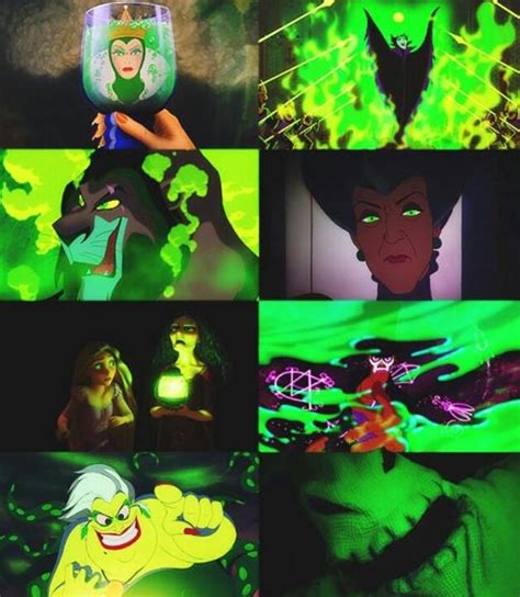 Disney animators use lime green as a harbringer of evil : r/disney