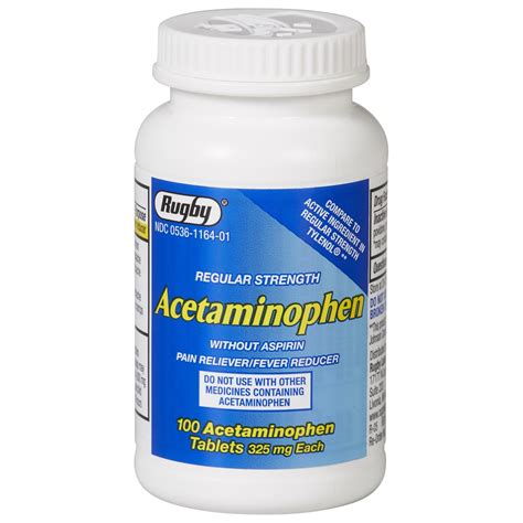 ACETAMINOPHEN 325MG TABS UNBOXED