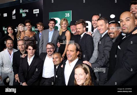 The Cast of Breaking Bad, AMC 's Premiere for the final season of Breaking Bad at Sony Studios ...