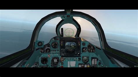 Cockpit view from the MiG 23 MLD during take-off in Florida. - YouTube