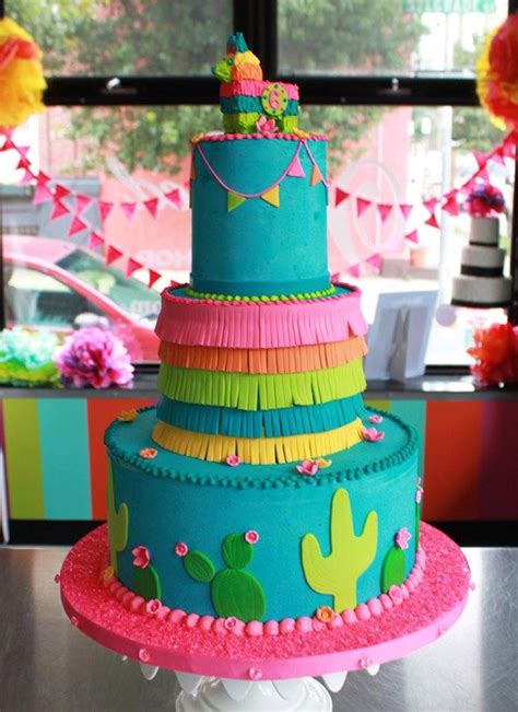 Love these amazing fiesta cake- See More fiesta ideas on B. Lovely ...