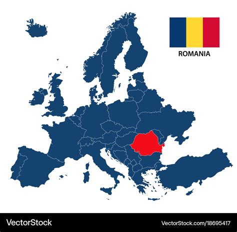 Map Romania Europe - Share Map