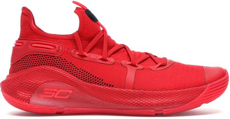 Under Armour Curry 6 Red - 3020612-603 - Novelship