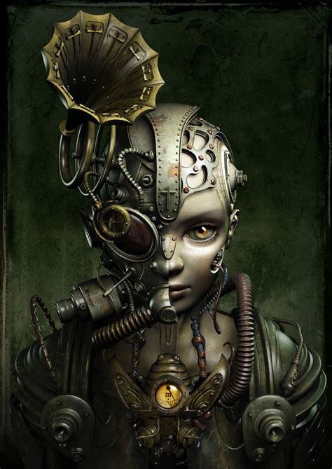 - steampunktendencies: Artworks by Kazuhiko... Steampunk Kunst, Steampunk Mode, Chat Steampunk ...