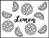 Lemon Coloring Pages  Roaring Spork sketch template