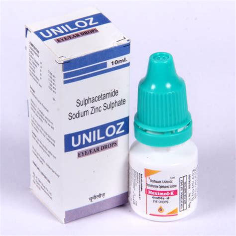 Zinc Sulphate Eye Drops Specific Drug at Best Price in Surat | 6 Degree ...