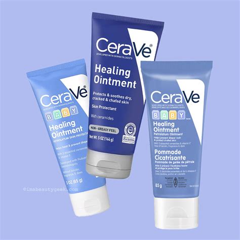 CeraVe Diaper Rash Cream Baby Healing Ointment For Extra Dry, Cracked ...