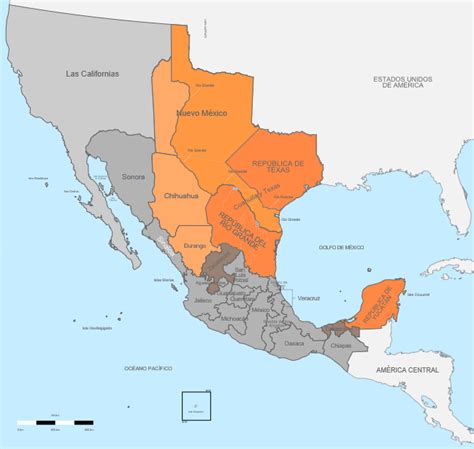 Map Of Mexico Before The Mexican American War – Get Map Update