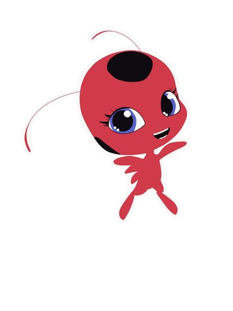 Tikki Kwami Miraculous Ladybug Sticker | Miraculous ladybug, Ladybug, Tikki miraculous