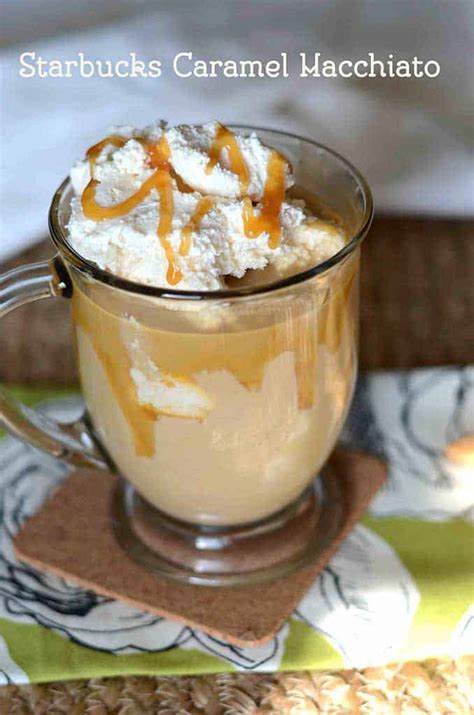 Starbucks Caramel Macchiato- Copycat Recipe