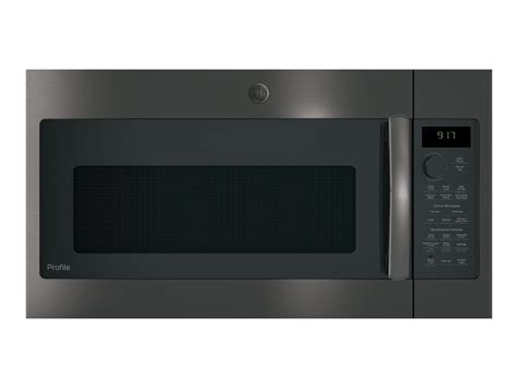 GE Profile PVM9179BLTS - Microwave oven with convection - over-range - 1.7 cu. ft - 950 W ...