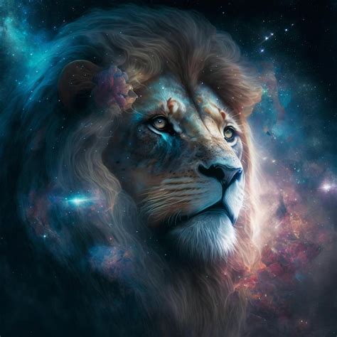 Premium Photo | Lion illustration