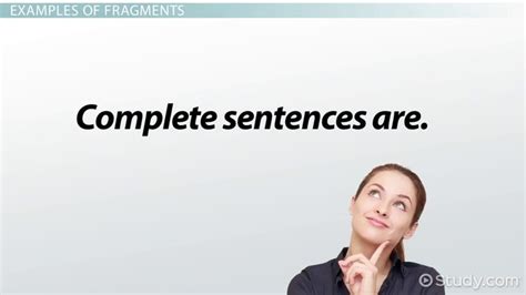 Complete Sentence | Definition & Examples - Lesson | Study.com