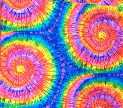 Rainbow Spiral Tie Dye Timeless Treasures 100% Cotton FABRIC - Etsy