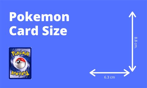 What is the Pokemon Card Size?