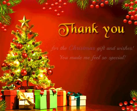 Christmas Thank You For... Free Thank You eCards, Greeting Cards | 123 ...